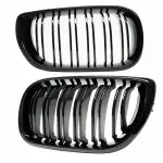 Performance kidney grille for BMW E46 sedan / touring (01-05), glossy black