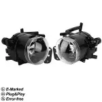 Fog lights M-Pack for BMW E60 / E61 (03-10), clear