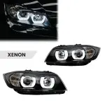 DTM style Xenon Headlights for BMW E90 / E91 PRE-LCI (05-08)