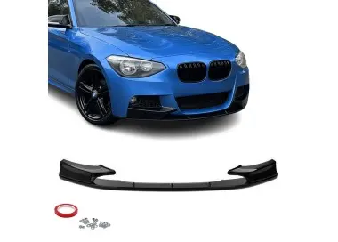 Performance Front bumper Lip spoiler for BMW F20 / F21 (11-15), glossy black