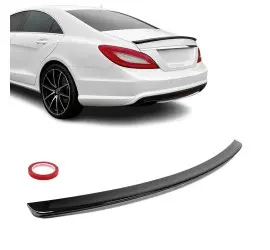 Trunk spoiler for Mercedes C218 (10-18), glossy black
