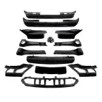 Aero style Package for BMW E70 X5 PRE-LCI (07-10), glossy black
