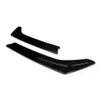 Set of 2 pcs. Universal Rear Bumper Side Flaps Splitters + fasteners