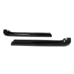 MX-style Rear Bumper side Splitters set for VW T6 / T6.1, glossy black