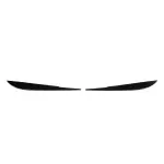Headlight Eyebrows / Trims for BMW F32 / F33 / F36, glossy black
