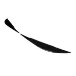 Headlight Eyebrows / Trims for BMW F32 / F33 / F36, glossy black