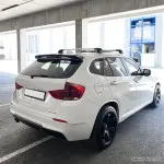 Roof Spoiler for BMW X1 E84, glossy black