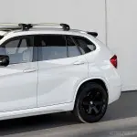 Roof Spoiler for BMW X1 E84, glossy black