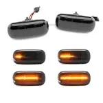 LED Sequential Side Indicators set for Audi A3 / A4 / A6, smoked