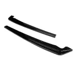 WR Rear Bumper Side Flaps - Splitters, set for BMW G30, G31 / F10, F11, glossy black