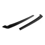 WR Rear Bumper Side Flaps - Splitters, set for BMW G30, G31 / F10, F11, glossy black