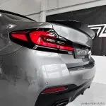 PSM style Trunk Spoiler for BMW G30 / F90, glossy black