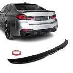 M4-style Trunk Spoiler for BMW G30 / F90, glossy black