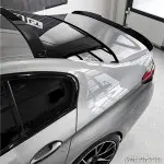 M4-style Trunk Spoiler for BMW G30 / F90, glossy black