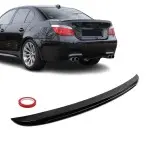 M5 style Trunk Spoiler for BMW E60, glossy black