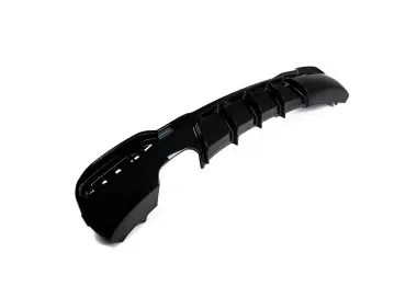 Performance Rear Diffuser for BMW F34 GT with M Sport bumper, glossy black