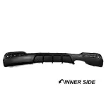 Performance Rear Diffuser for BMW F34 GT with M Sport bumper, glossy black