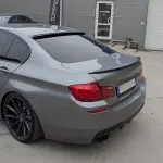 AC style Roof Spoiler for BMW F10 Sedan, glossy black