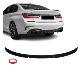 M3 style Trunk Spoiler for BMW G20 / G80, glossy black