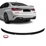 M3 style Trunk Spoiler for BMW G20 / G80, glossy black