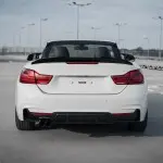 PSM style Trunk Spoiler for BMW F33 / F83 Convertible, glossy black