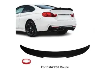 PSM style Trunk Spoiler for BMW F32 Coupe, glossy black