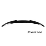 M4-style Trunk Spoiler for BMW G20 / G80 sedan, glossy black