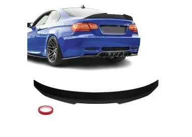 PSM style Trunk Spoiler for BMW E92 Coupe, glossy black (06-13)