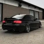 PSM style Trunk Spoiler for BMW E92 Coupe, glossy black (06-13)