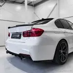 M4 style trunk spoiler for BMW F30 / F80 (11-18), glossy black