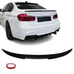 M4 style trunk spoiler for BMW F30 / F80 (11-18), glossy black