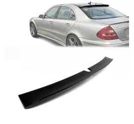 Roof Spoiler for Mercedes W211 sedan, glossy black