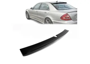 Roof Spoiler for Mercedes W211 sedan, glossy black