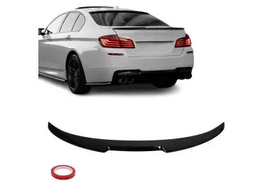 M4-style Trunk Spoiler for BMW F10 (10-17), glossy black