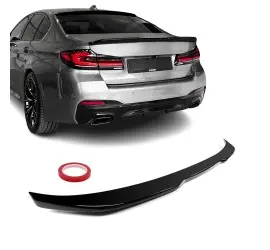 PRO style Trunk Spoiler for BMW G30 / F90, glossy black