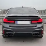 PRO style Trunk Spoiler for BMW G30 / F90, glossy black