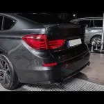Trunk spoiler for BMW F07 GT PRE-LCI (09-13), glossy black