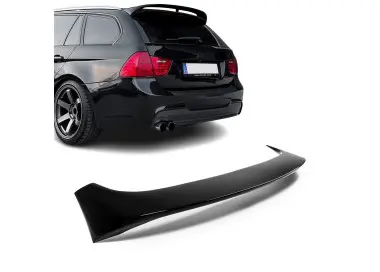 F-PERFORMANCE Roof Spoiler for BMW E91 Touring (05-11), glossy black