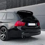 F-PERFORMANCE Roof Spoiler for BMW E91 Touring (05-11), glossy black