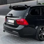 F-PERFORMANCE Roof Spoiler for BMW E91 Touring (05-11), glossy black
