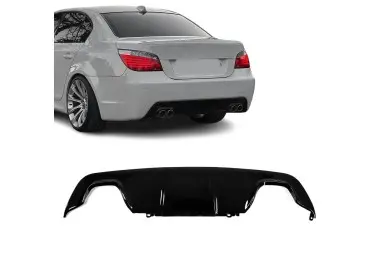 M-Pack Rear Bumper Diffuser for BMW E60 / E61, glossy black