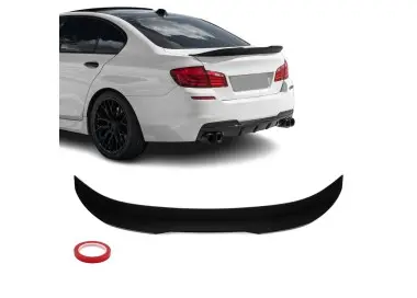 PSM style Trunk Spoiler for BMW F10, glossy black