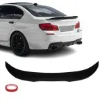 PSM style Trunk Spoiler for BMW F10, glossy black