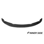 WR Front bumper Lip Spoiler for BMW E90 / E91 PRE-LCI (05-08) with M-Pack, glossy black