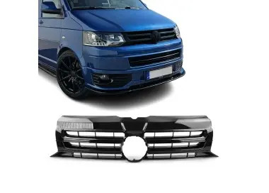 Front Grille for VW T5.1 (09-14), glossy black