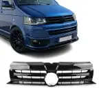 Front Grille for VW T5.1 (09-14), glossy black
