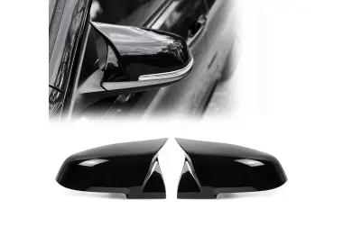 M style Mirror Caps set for BMW F20, F22, F30, F31, F32, F34, E84-LCI, glossy black