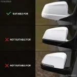 M style mirror caps set for BMW F10 / F11 (10-13) PRE-LCI, glossy black