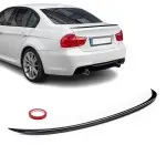 M3-style Trunk Spoiler for BMW E90 (05-11), glossy black