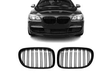 Performance kidney Grille set for BMW F01 / F02, glossy black